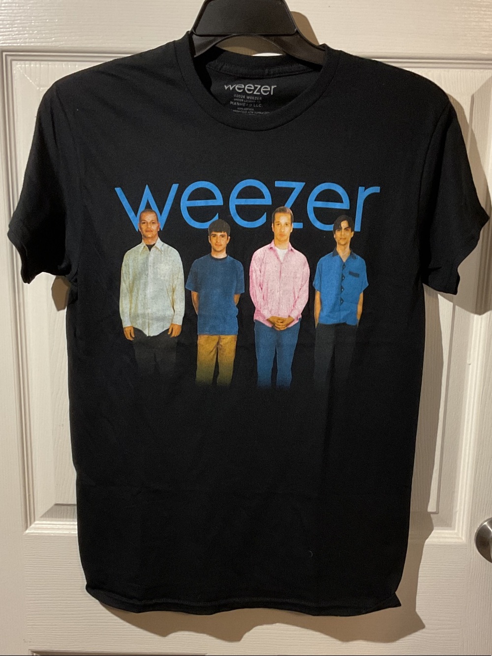 Weezer Black Graphic Band Tee